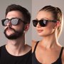 Óculos HUPI Sole Sertões Preto - Lente Preto