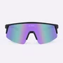 Óculos HUPI Sprint Preto e Roxo Lente Roxo Espelhado
