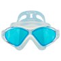 Óculos de Natação Speedo Omega Swim Mask Branco Azul