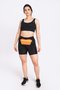 Pochete HUPI Slim Coral Zíper Amarelo