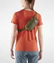 Pochete Fjällräven High Coast Verde e Laranja