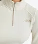Fleece Feminino The North Face Glacier 1/4 Zip Off White