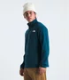 Fleece The North Face Cedar Trail Masculino Azul Petróleo