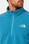 Fleece Masculino The North Face Glacier 1/4 Zip Azul