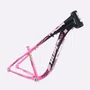 Quadro HUPI Naja V10 Rosa e Preto Gancheira Horizontal