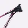 Quadro HUPI Naja V10 Rosa e Preto Gancheira Horizontal