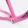 Quadro HUPI Naja V10 Rosa e Preto Gancheira Horizontal