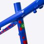 Quadro HUPI Naja V9 Azul/Vermelho Horizontal