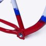 Quadro HUPI Naja V9 Branco/Azul/Vermelho Horizontal