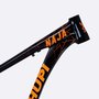 Quadro HUPI Naja V9 Preto/Laranja Horizontal