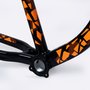 Quadro HUPI Naja V9 Preto/Laranja Horizontal