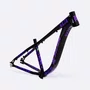 Quadro HUPI Naja V9 Preto/Roxo Violeta Horizontal Quadro HUPI Naja V9 Preto/Roxo Violeta Horizontal