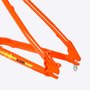 Quadro HUPI Whistler V6 Laranja com Gancheira Horizontal