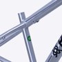 Quadro HUPI Whistler V6 Polido Gancheira Horizontal