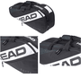 Raqueteira HEAD Tênis Elite Combi 6R New Preto e Branco