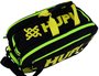 Raqueteira HUPI Pro Preto e Amarelo Neon para Beach Tennis e Padel