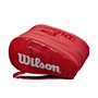 Raqueteira Wilson Super Tour Padel Beach Vermelho