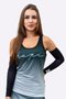 Regata Feminina HUPI Colors Cinza