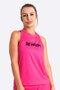 Regata HUPI Feminina Burpee Rosa Neon Liso