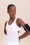 Regata Live Icon Comfort Branco Feminina