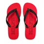 Chinelo Tommy Hilfiger Rubber Masculino Vermelho e Preto