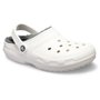 Sandália Crocs Classic Lined Clog Branco Unissex 