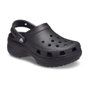 Sandália Crocs Classic Platform Clog Preto Feminino