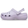 Sandália Crocs Classic Platform Clog Roxo