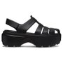 Sandália Crocs Stomp Fisherman Preto Feminino