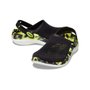 Sandália Crocs LiteRide 360 Marbled Clog Preto/Verde Unissex
