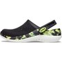 Sandália Crocs LiteRide 360 Marbled Clog Preto/Verde Unissex