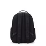 Mochila Kipling Seoul Preto e Dourado