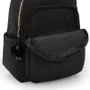 Mochila Kipling Seoul Preto e Dourado