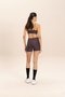 Bermuda Curta Live Fit Sense Pro Marrom Feminino