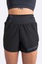 Shorts HUPI Donna Pro Preto