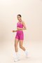 Bermuda Curta Live Icon Hydefit Adaptiv Rosa Feminino