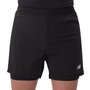 Shorts Running New Balance Sport Essentials 2 In 1 - 5" Masculino Preto