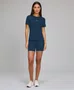 T-Shirt Básica Refletivos Alto Giro Feminina Azul