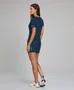 T-Shirt Básica Refletivos Alto Giro Feminina Azul