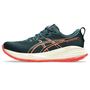 Tênis ASICS GEL-Cumulus 27 Masculino Verde/Laranja