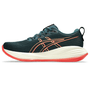 Tênis ASICS GEL-Cumulus 27 Masculino Verde/Laranja