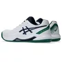 Tênis ASICS GEL-Dedicate 8 Clay Masculino - Branco/Azul