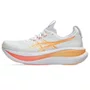 Tênis ASICS GEL Nimbus 28 Feminino Branco e Laranja
