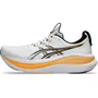 Tênis ASICS GEL-Nimbus 28 Masculino Branco e Laranja