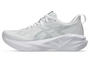 Tênis ASICS NOVABLAST 5 Feminino Branco/Cinza