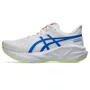 Tênis ASICS Novablast 5 ATC Feminino Branco/Azul