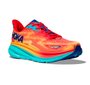 Tênis Hoka Clifton 9 Masculino Laranja e Azul