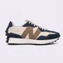 Tênis New Balance 327 v1 Feminino Azul Marinho e Marrom