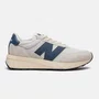 Tênis New Balance 370v1 Bege e Azul Marinho