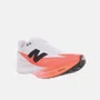Tênis New Balance FuelCell SuperComp Elite v5 Feminino Branco/Laranja Neon